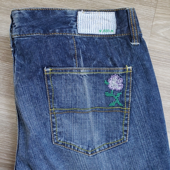 Tommy Hilfiger Vintage Embroidered Denim Capri - Picture 5 of 15